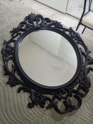 Espejo decorativo negro IKEA