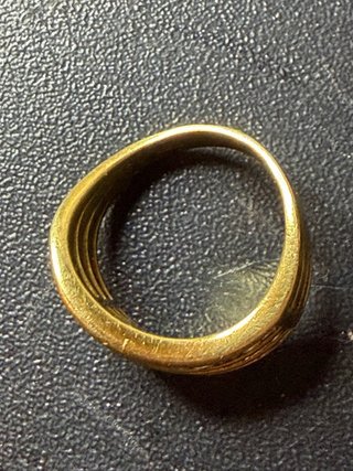 Anello oro 750 con diamantini testati