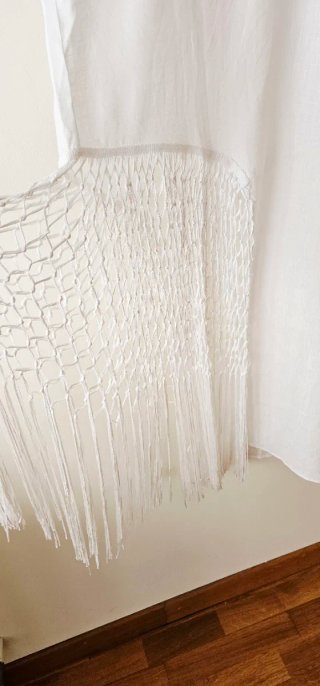 Vestito Zara Bianco Taglia M