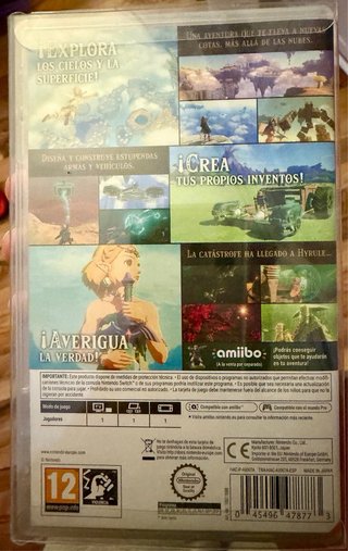 Zelda Tears of the Kingdom Nintendo Switch