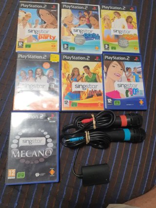 Singstar PlayStation 2 + Micrófonos