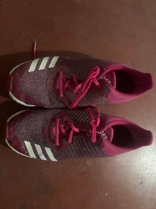 Tenis Adidas Niña Rosa y Blanco