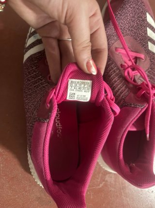 Tenis Adidas Niña Rosa y Blanco