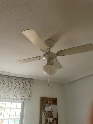 Ventilador de techo con luz