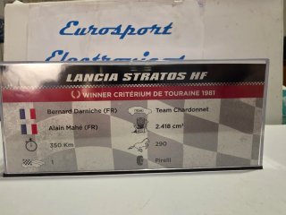 Lancia Stratos HF Touraine 1981 1/43