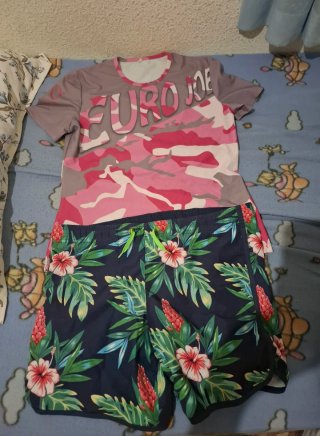 Conjunto bañador y camiseta EURO JOE