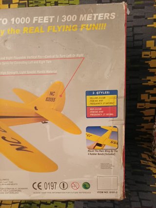 Avión J3-CUB Ready-To-Fly VectorZone