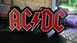 Lámpara AC/DC Rock