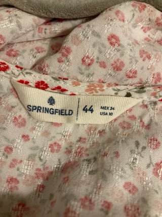Vestido Springfield floral 44
