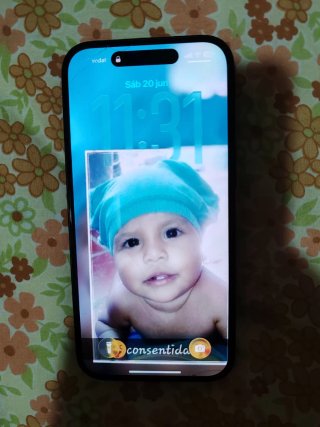 Iphone 15 256 GB negro 2 años garantía