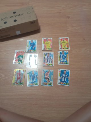 Cartas fútbol Adrenalyn 17-18