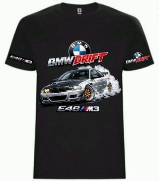Camiseta BMW M3 E46 Drift
