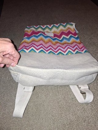 Mochila De la Mur Line Zigzag Multicolor