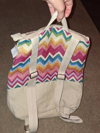Mochila De la Mur Line Zigzag Multicolor