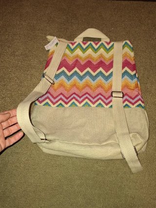 Mochila De la Mur Line Zigzag Multicolor