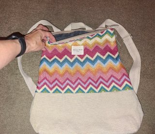 Mochila De la Mur Line Zigzag Multicolor