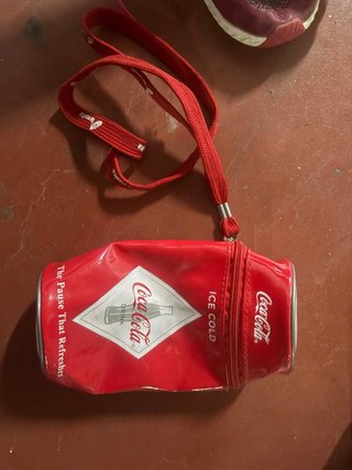 Bolso Lata Coca-Cola Roja
