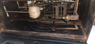 Orologio Francese Morez Metà '800 con pendolo