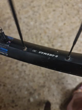 Rueda Mavic 29 con disco