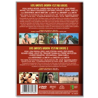 LOS DIOSES DEBEN ESTAR LOCOS 1 Y 2  (Aventuras)