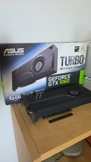 ASUS GeForce GTX 1060 6GB Turbo de Segunda mano por 90 EUR en