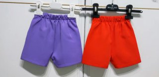 Lotto 4 pantaloncini neonata 6 mesi