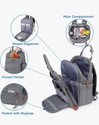 Mochila organizadora para bebé/niño