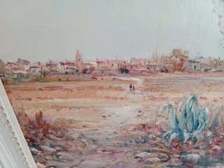 Cuadro Óleo Paisaje 75x65