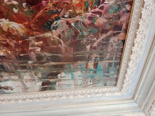 Cuadro Óleo Paisaje 75x65