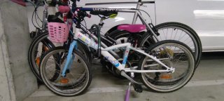 Bicicleta infantil niña
