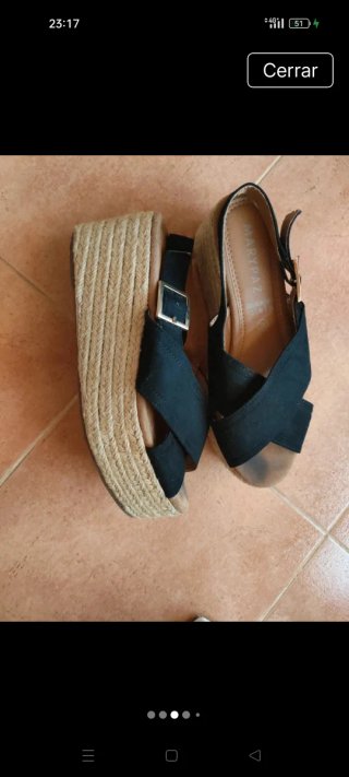 Sandalias Marypaz Plataforma Talla 38