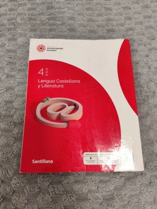 Libros de Lengua Castellana 4°ESO Santillana