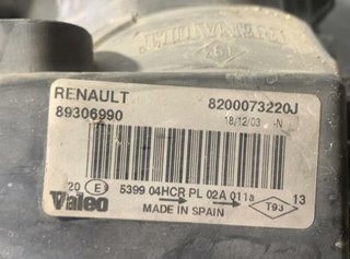 Renault 57632 faro izquierdo 8200073220j megane ii