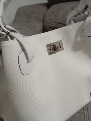 Bolso Lacoste Blanco