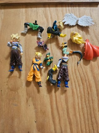 Lote Figuras Dragon Ball Piezas
