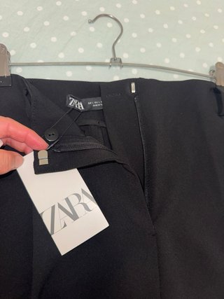 Pantalón Zara Pata Ancha Talla L