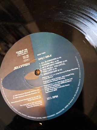 Vinilo Jellyfish - Spilt Milk