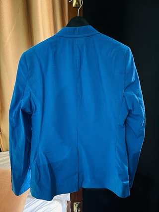 Saco Blazer Azul Eléctrico Slim Fit Smokin M