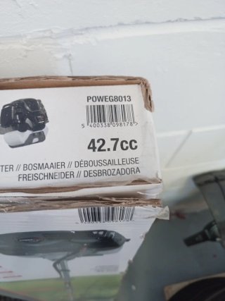 Desbrozadora NUEVA, sin uso