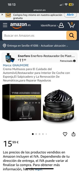 Crema multiusos coche GNAUMORE