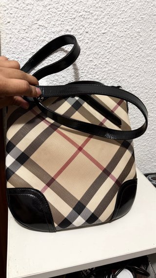 Bandolera Burberry Beige Multicolor