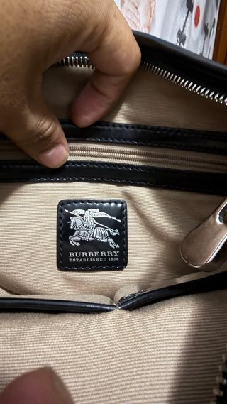 Bandolera Burberry Beige Multicolor