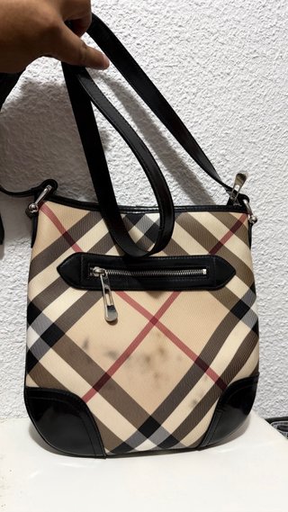 Bandolera Burberry Beige Multicolor