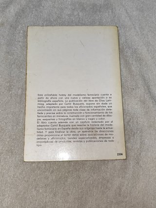 libro del modelismo ferroviario de Clive Lamming