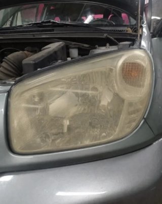 Restauración faros (pulido + polímero líquido)