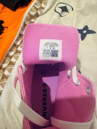 Converse Chuck Taylor All Star Rosa Talla 38