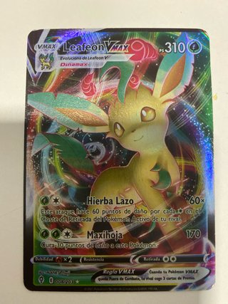 Carta Pokémon Leafeon VMAX 008/203