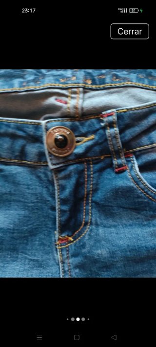 Vaqueros Desigual Boho Azules