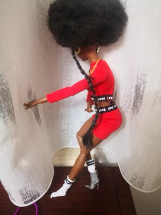 Barbie Extra Afroamericana con accessori