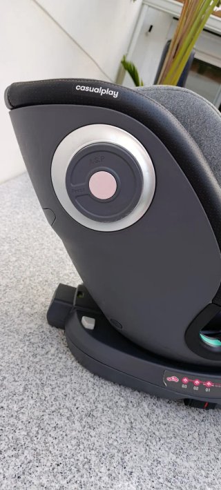 Silla de coche bebé gris